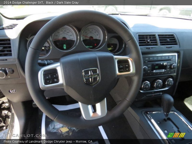 Black / Dark Slate Gray 2014 Dodge Challenger SXT