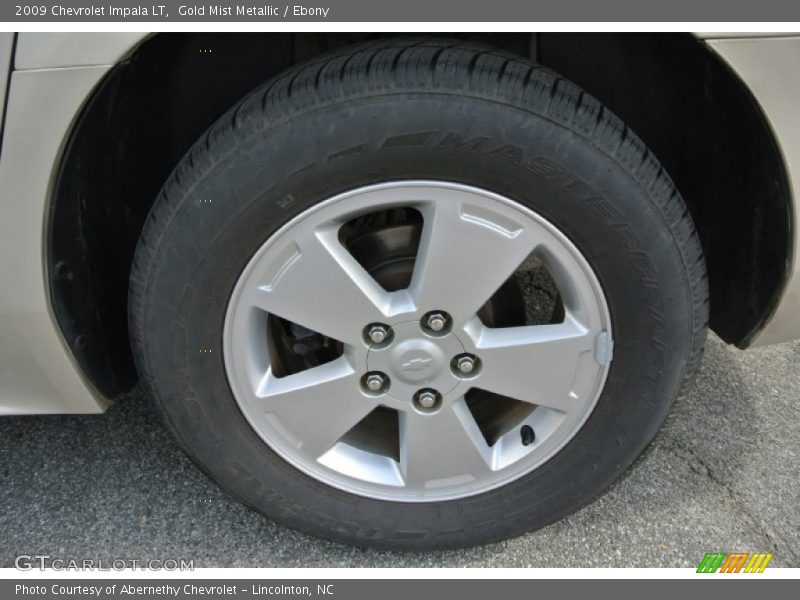 Gold Mist Metallic / Ebony 2009 Chevrolet Impala LT
