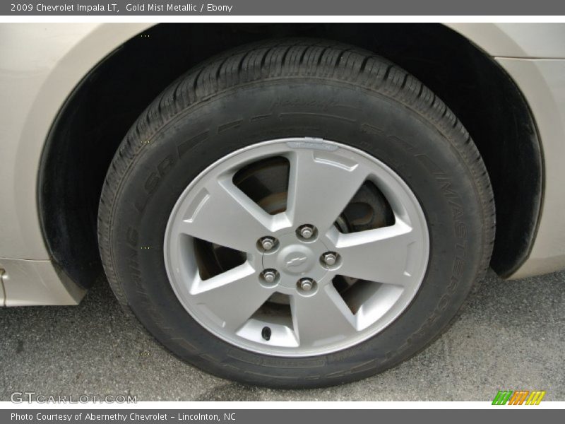 Gold Mist Metallic / Ebony 2009 Chevrolet Impala LT