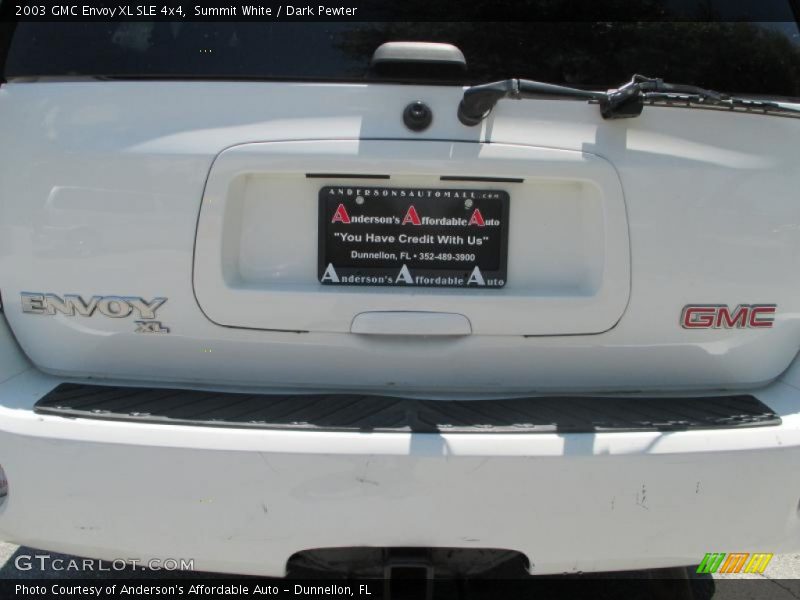Summit White / Dark Pewter 2003 GMC Envoy XL SLE 4x4