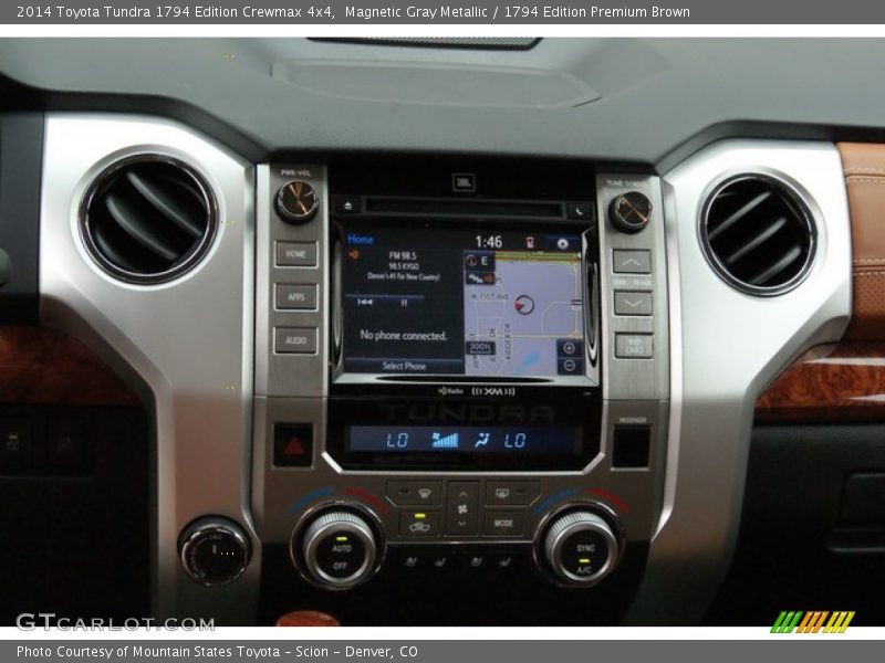 Magnetic Gray Metallic / 1794 Edition Premium Brown 2014 Toyota Tundra 1794 Edition Crewmax 4x4