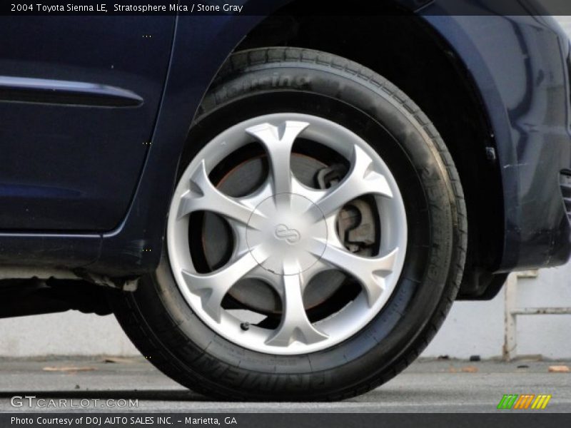 Stratosphere Mica / Stone Gray 2004 Toyota Sienna LE