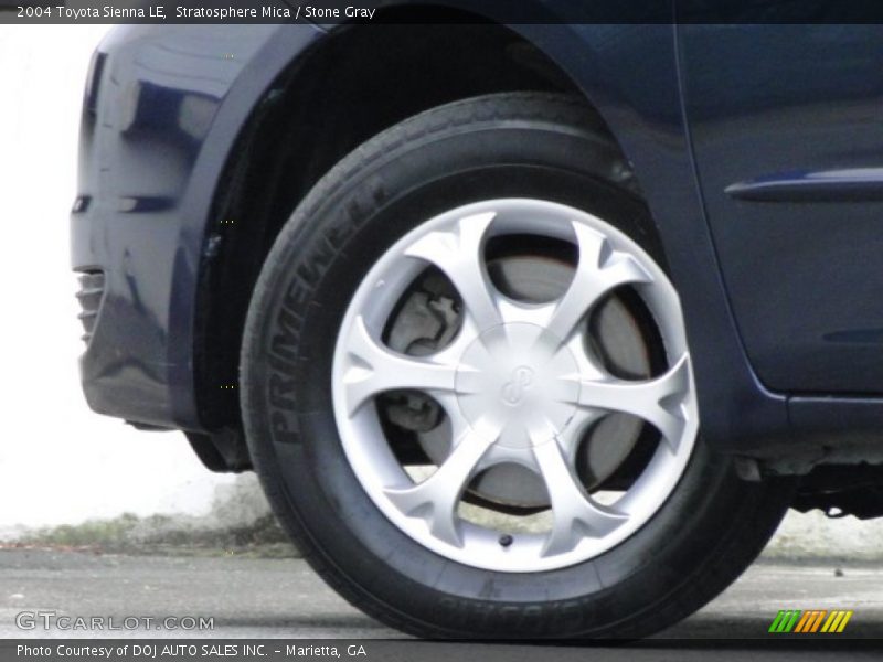 Stratosphere Mica / Stone Gray 2004 Toyota Sienna LE