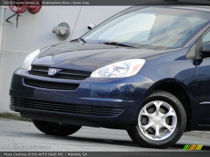 Stratosphere Mica / Stone Gray 2004 Toyota Sienna LE