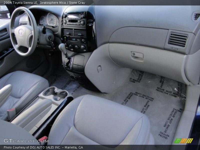 Stratosphere Mica / Stone Gray 2004 Toyota Sienna LE
