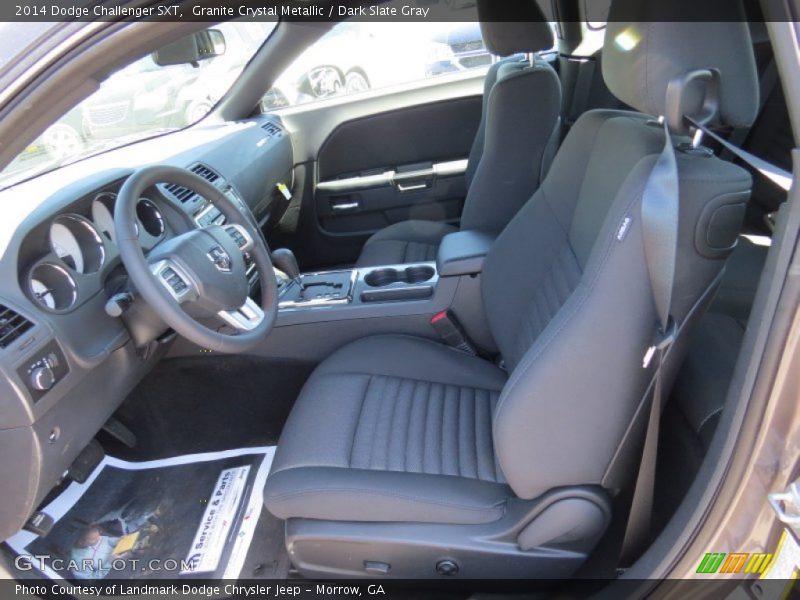 Granite Crystal Metallic / Dark Slate Gray 2014 Dodge Challenger SXT