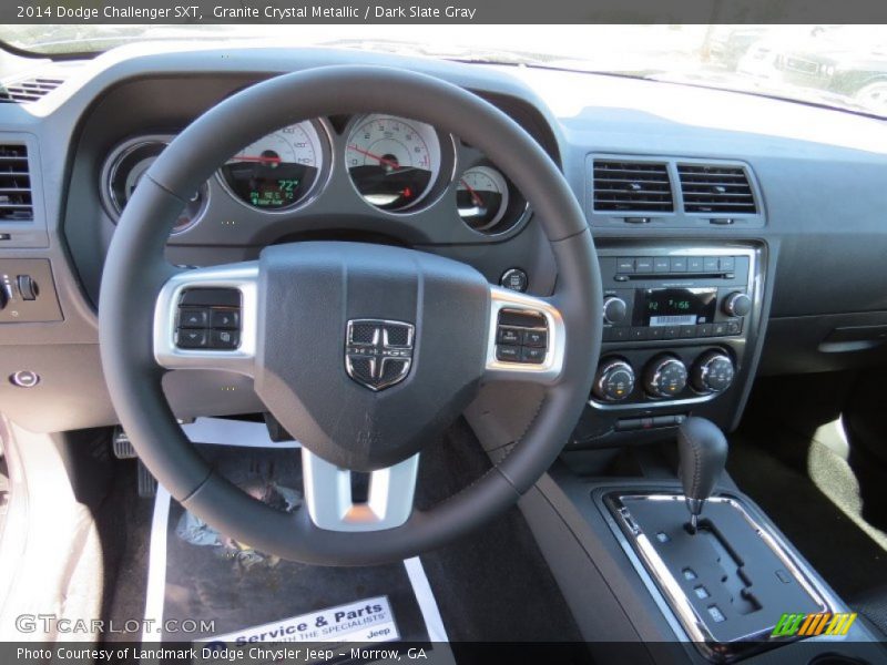 Granite Crystal Metallic / Dark Slate Gray 2014 Dodge Challenger SXT