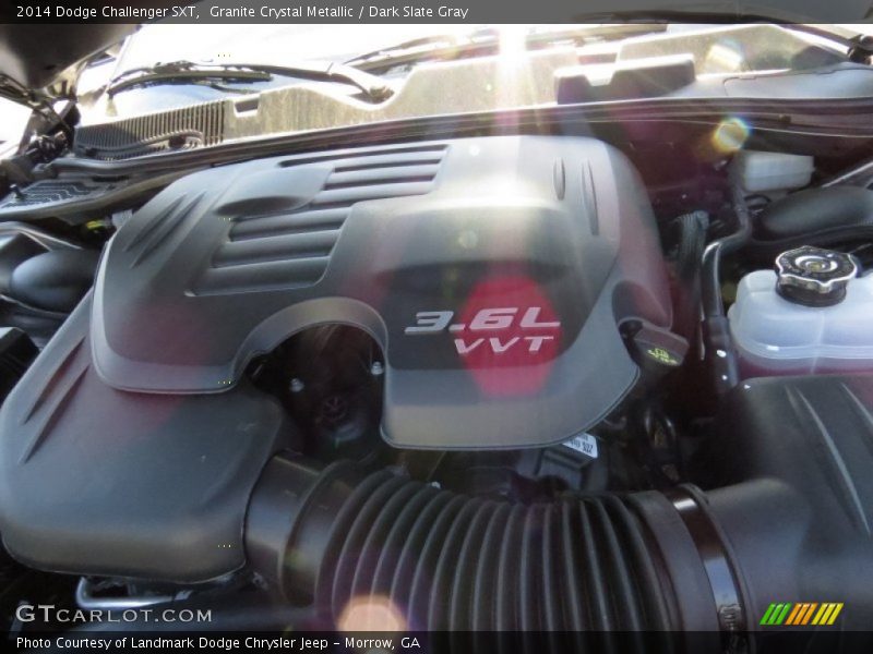 Granite Crystal Metallic / Dark Slate Gray 2014 Dodge Challenger SXT