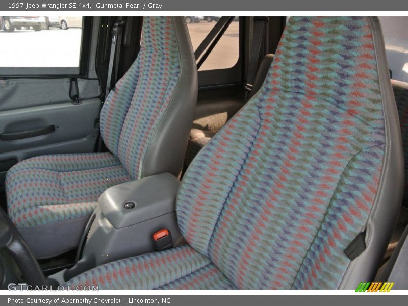 Front Seat of 1997 Wrangler SE 4x4