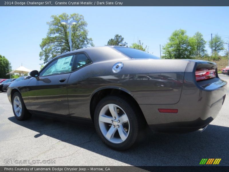 Granite Crystal Metallic / Dark Slate Gray 2014 Dodge Challenger SXT