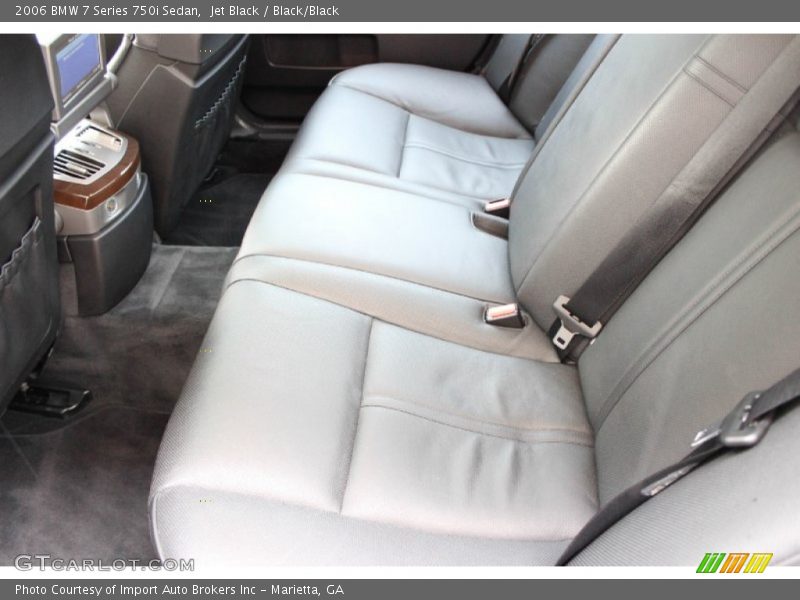 Jet Black / Black/Black 2006 BMW 7 Series 750i Sedan