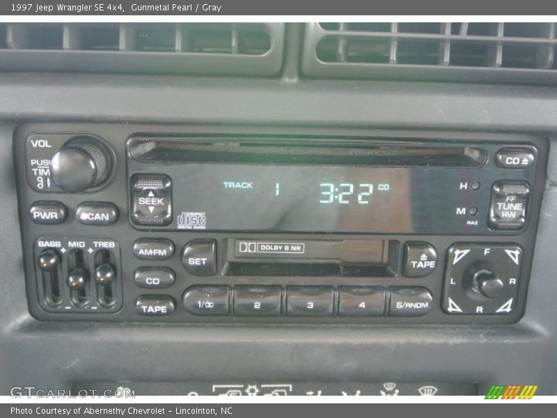 Audio System of 1997 Wrangler SE 4x4