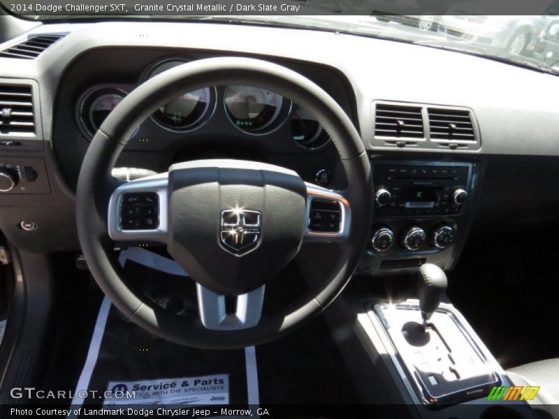 Granite Crystal Metallic / Dark Slate Gray 2014 Dodge Challenger SXT