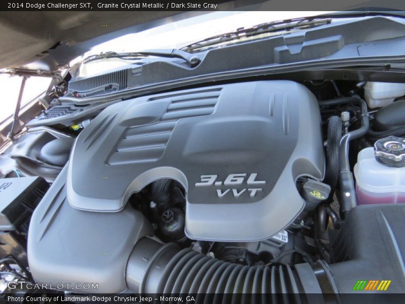 Granite Crystal Metallic / Dark Slate Gray 2014 Dodge Challenger SXT