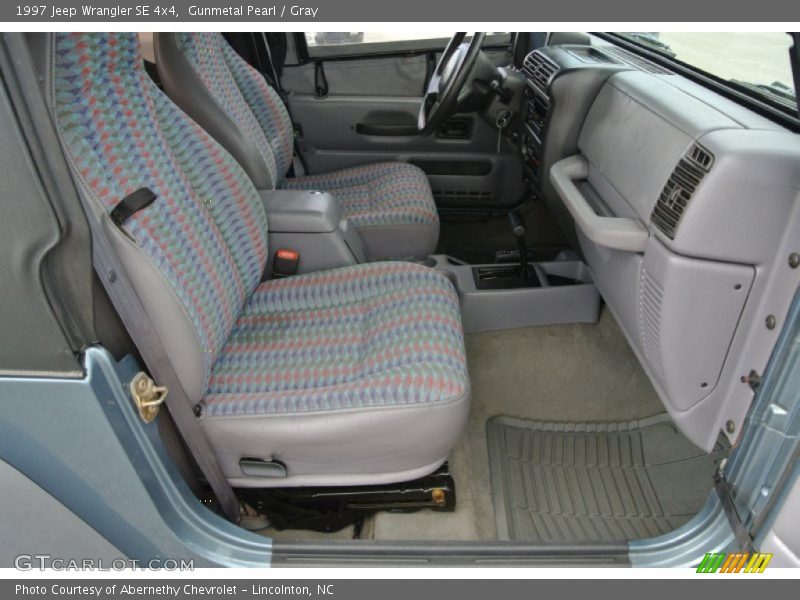Front Seat of 1997 Wrangler SE 4x4