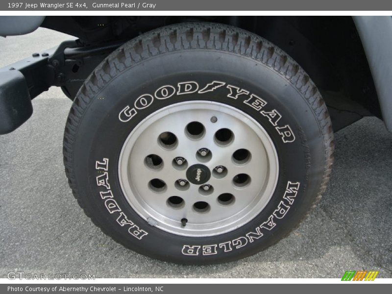 Gunmetal Pearl / Gray 1997 Jeep Wrangler SE 4x4