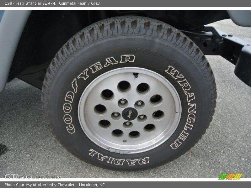 Gunmetal Pearl / Gray 1997 Jeep Wrangler SE 4x4