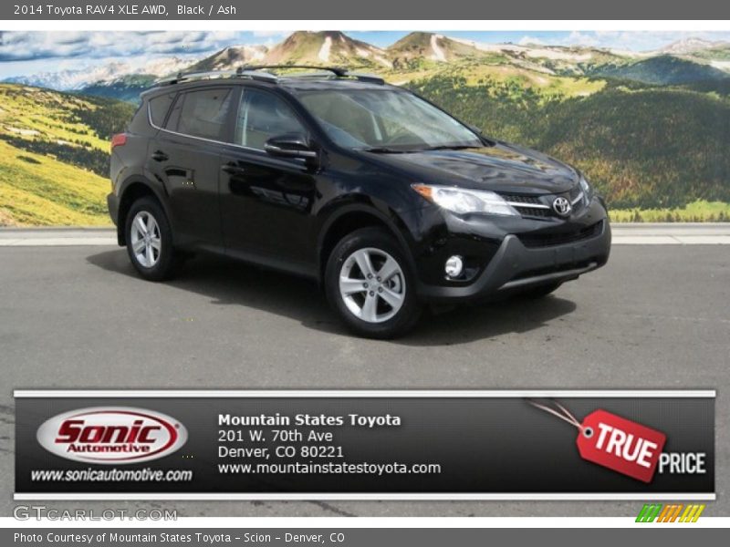 Black / Ash 2014 Toyota RAV4 XLE AWD