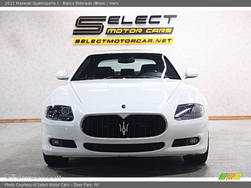 Bianco Eldorado (White) / Nero 2012 Maserati Quattroporte S