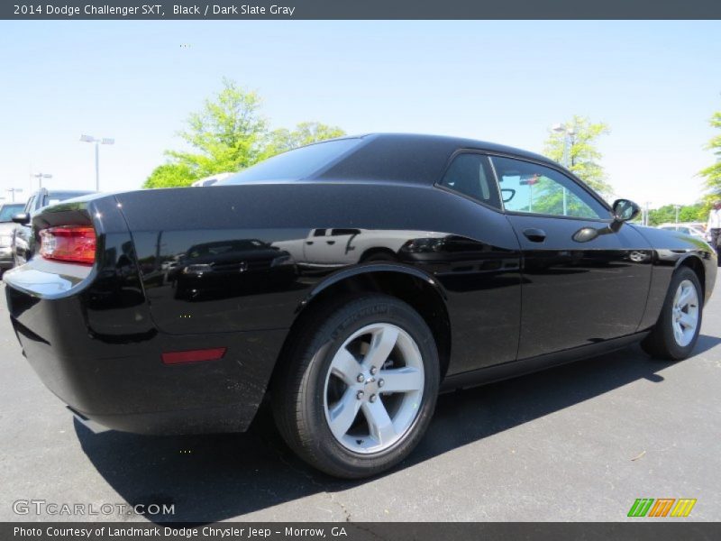 Black / Dark Slate Gray 2014 Dodge Challenger SXT