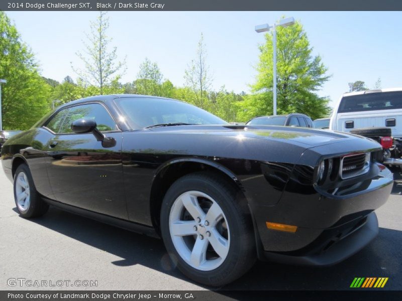 Black / Dark Slate Gray 2014 Dodge Challenger SXT
