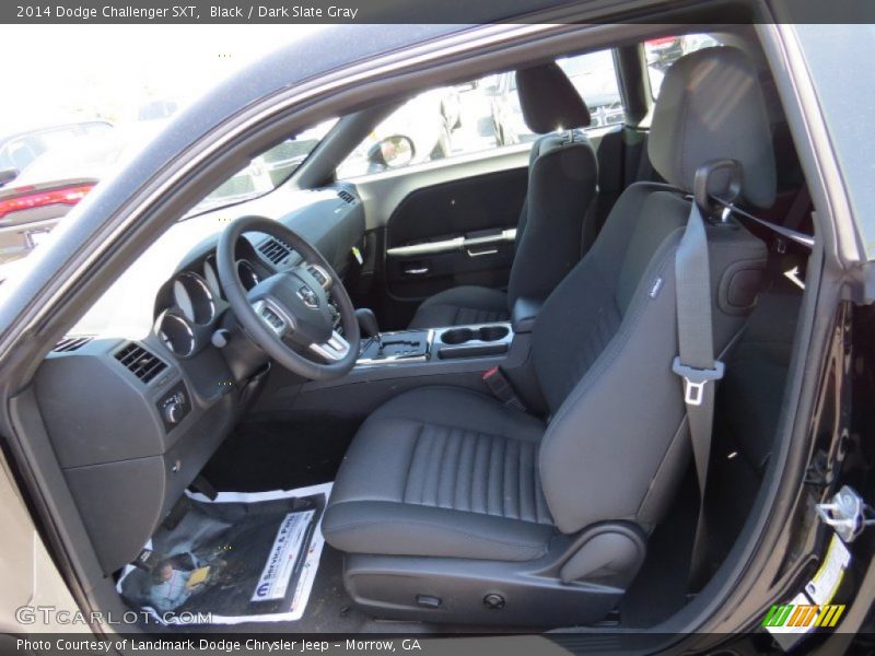 Black / Dark Slate Gray 2014 Dodge Challenger SXT