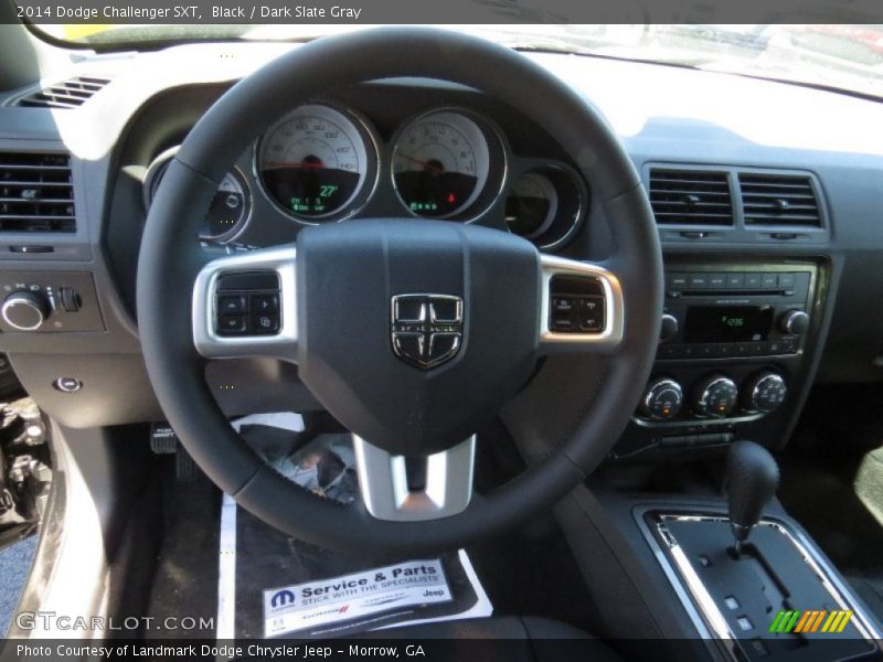 Black / Dark Slate Gray 2014 Dodge Challenger SXT