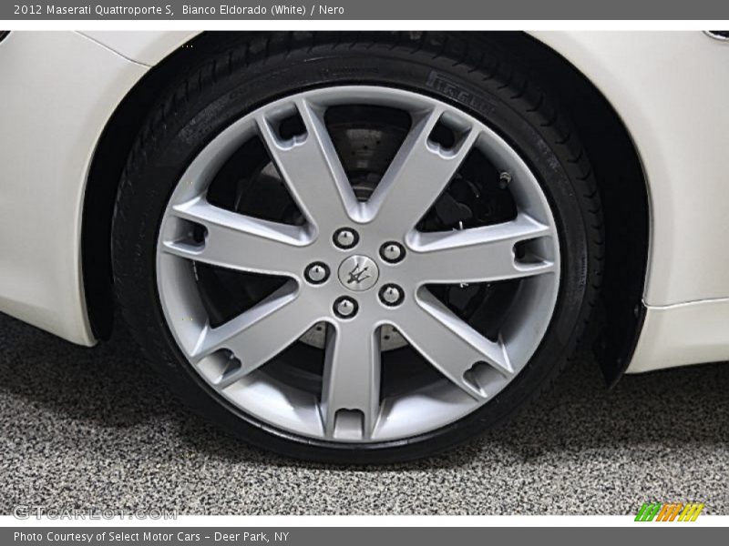 Bianco Eldorado (White) / Nero 2012 Maserati Quattroporte S