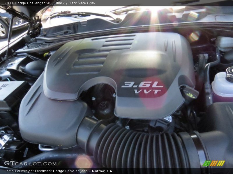 Black / Dark Slate Gray 2014 Dodge Challenger SXT