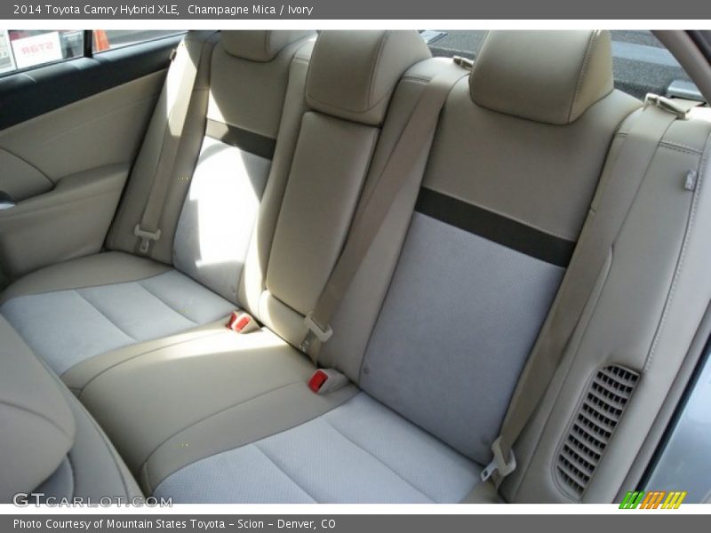 Champagne Mica / Ivory 2014 Toyota Camry Hybrid XLE
