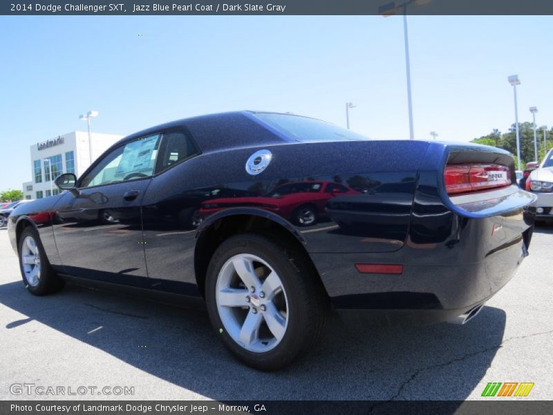 Jazz Blue Pearl Coat / Dark Slate Gray 2014 Dodge Challenger SXT