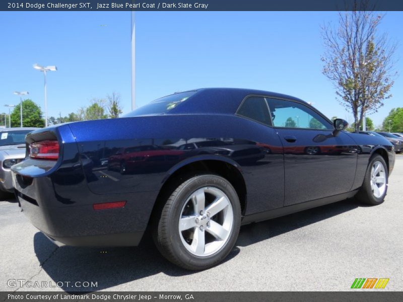 Jazz Blue Pearl Coat / Dark Slate Gray 2014 Dodge Challenger SXT