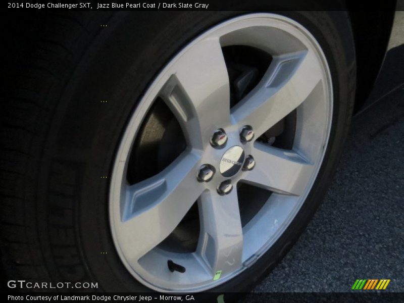 Jazz Blue Pearl Coat / Dark Slate Gray 2014 Dodge Challenger SXT