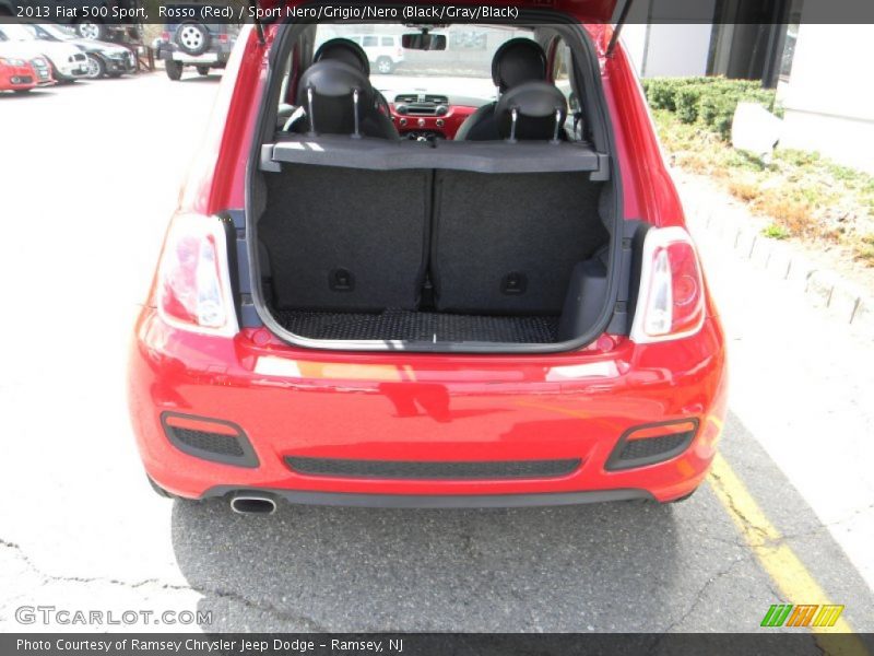 Rosso (Red) / Sport Nero/Grigio/Nero (Black/Gray/Black) 2013 Fiat 500 Sport