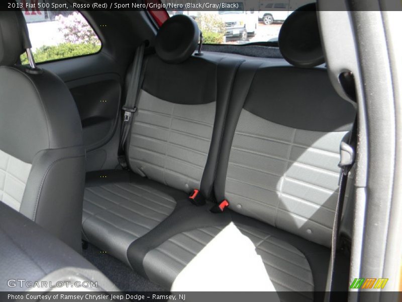 Rosso (Red) / Sport Nero/Grigio/Nero (Black/Gray/Black) 2013 Fiat 500 Sport