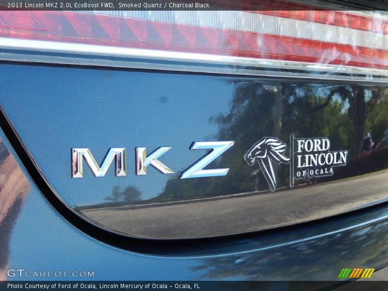 Smoked Quartz / Charcoal Black 2013 Lincoln MKZ 2.0L EcoBoost FWD