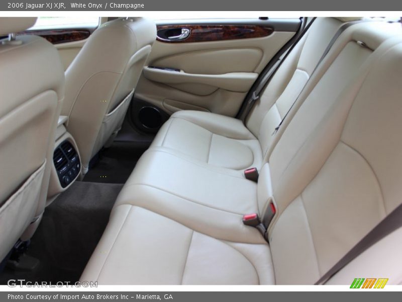 Rear Seat of 2006 XJ XJR