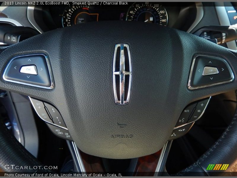 Smoked Quartz / Charcoal Black 2013 Lincoln MKZ 2.0L EcoBoost FWD