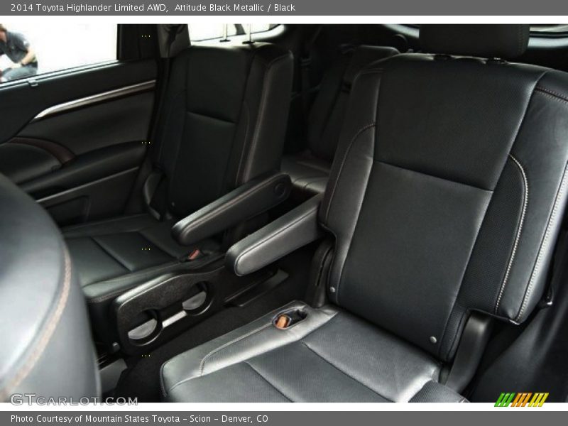 Attitude Black Metallic / Black 2014 Toyota Highlander Limited AWD