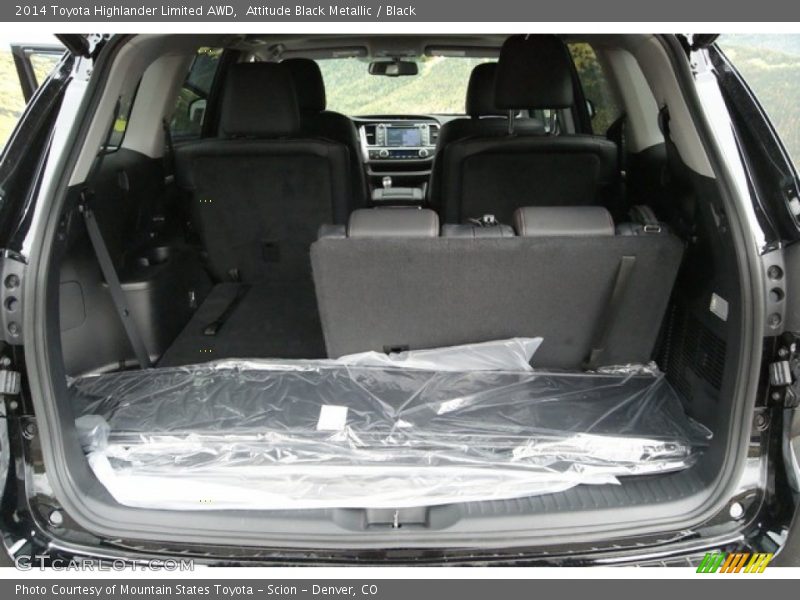 Attitude Black Metallic / Black 2014 Toyota Highlander Limited AWD