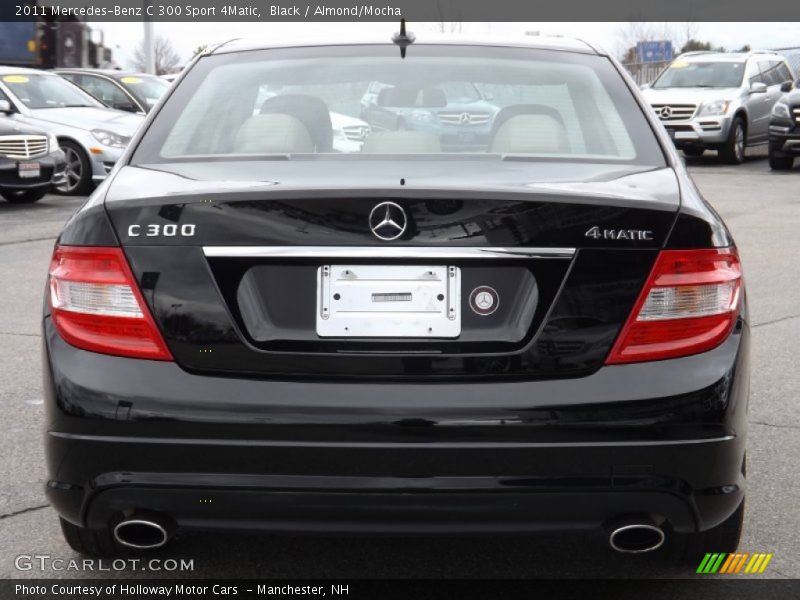 Black / Almond/Mocha 2011 Mercedes-Benz C 300 Sport 4Matic
