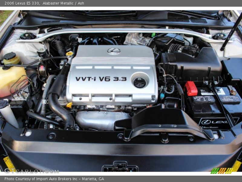 Alabaster Metallic / Ash 2006 Lexus ES 330