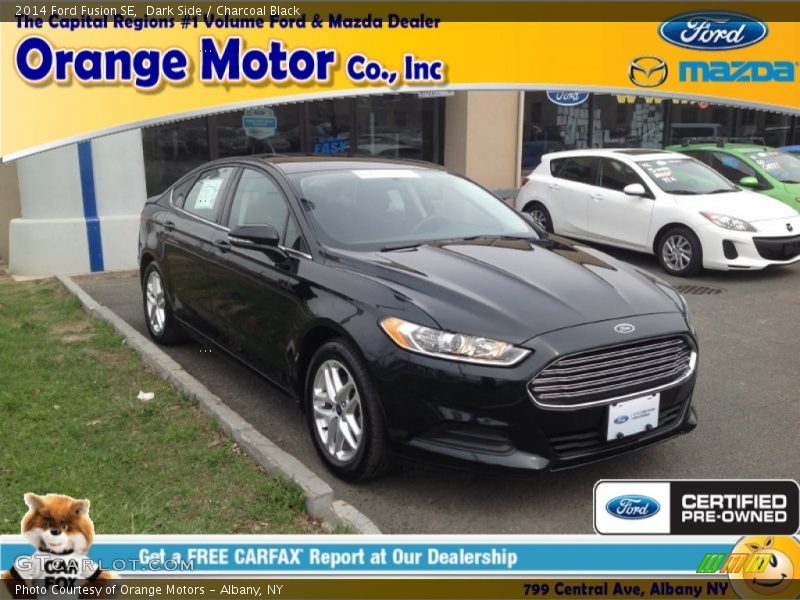 Dark Side / Charcoal Black 2014 Ford Fusion SE