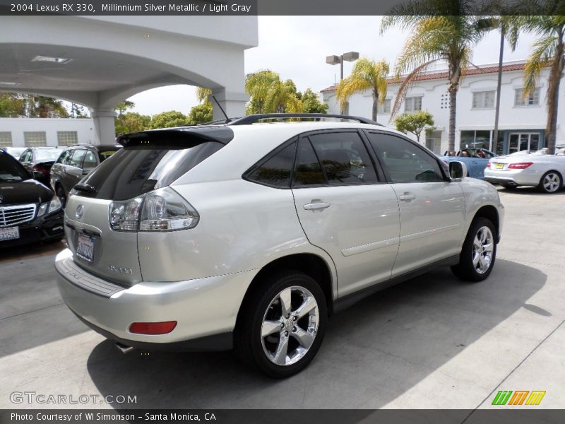 Millinnium Silver Metallic / Light Gray 2004 Lexus RX 330