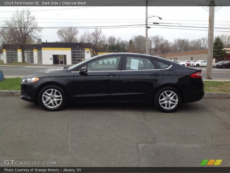 Dark Side / Charcoal Black 2014 Ford Fusion SE