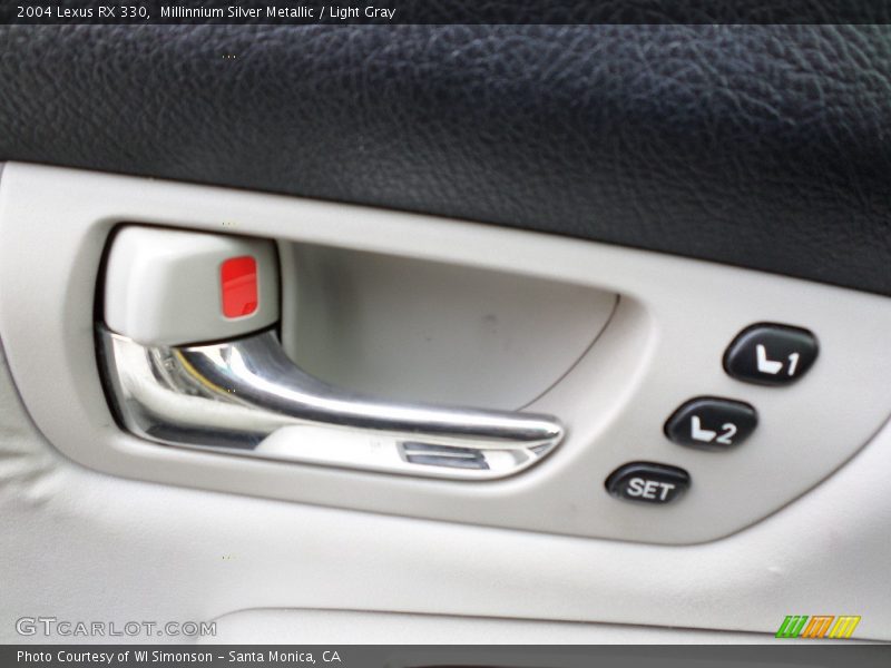Millinnium Silver Metallic / Light Gray 2004 Lexus RX 330