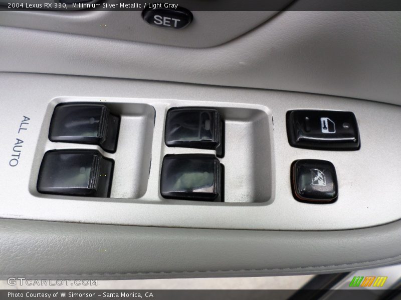 Millinnium Silver Metallic / Light Gray 2004 Lexus RX 330
