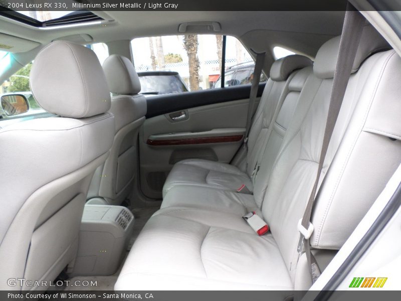 Millinnium Silver Metallic / Light Gray 2004 Lexus RX 330