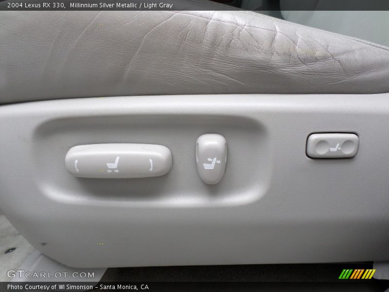 Millinnium Silver Metallic / Light Gray 2004 Lexus RX 330