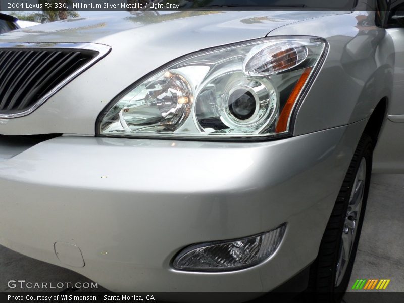 Millinnium Silver Metallic / Light Gray 2004 Lexus RX 330